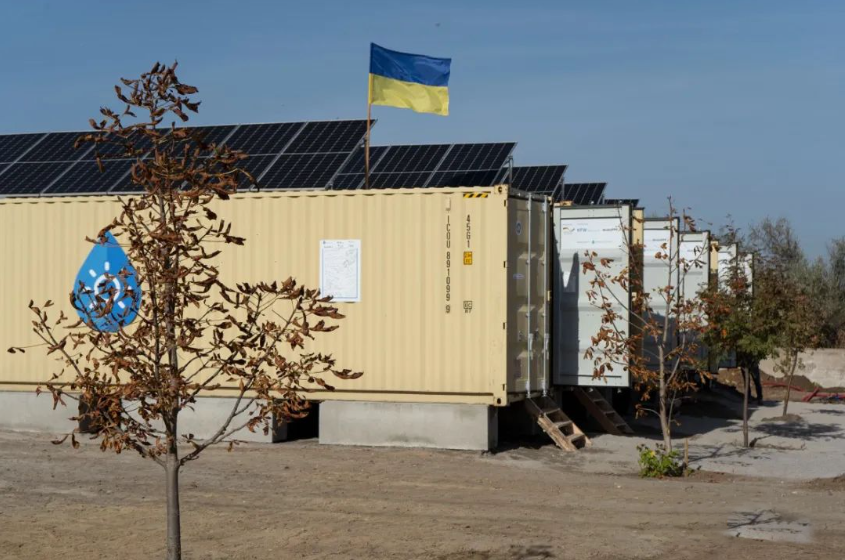 German company installs photovoltaic powered seawater desalination plant in Ukraine