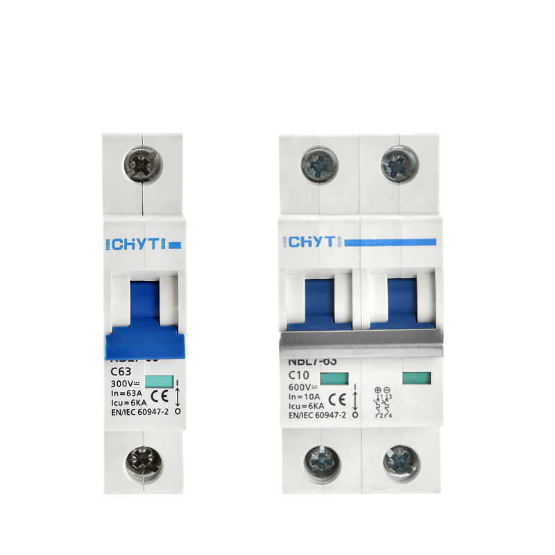 Application fields and technical characteristics of non-polar small DC circuit breakers