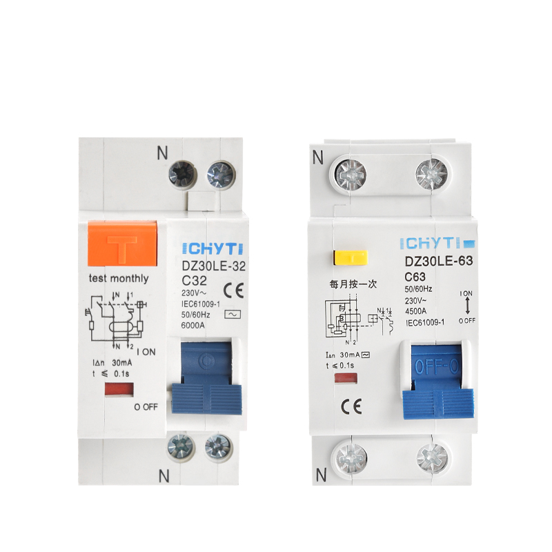 The function of residual current circuit breaker